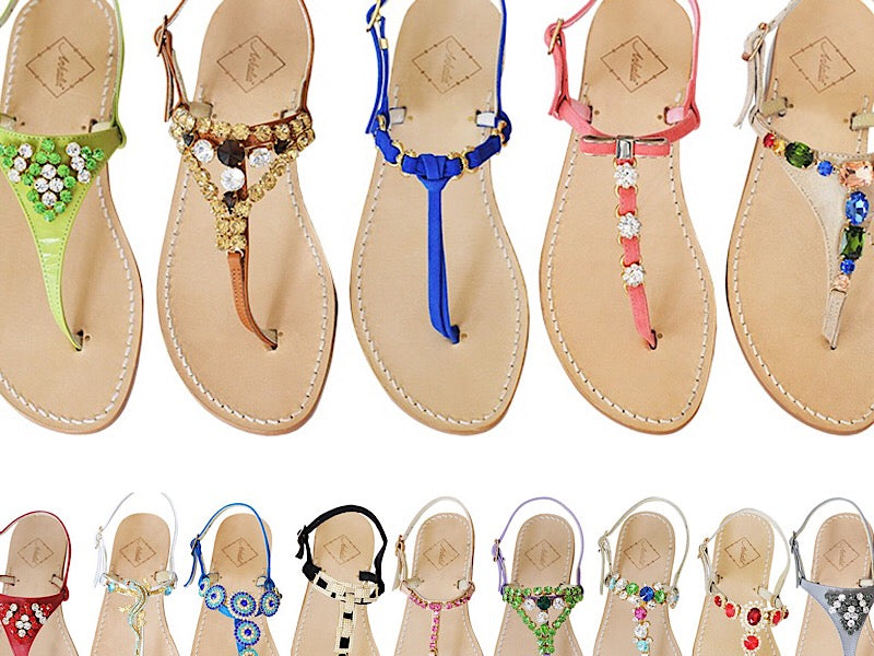 Colourful Flat Sandals