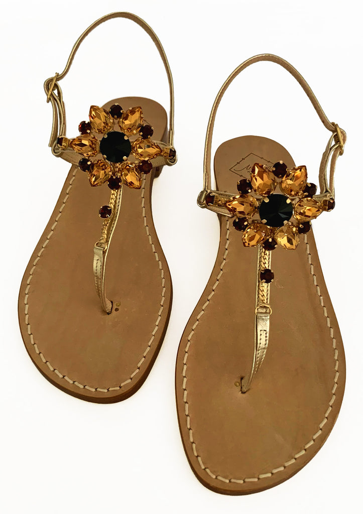 Ankalia_Cleopatra_gold_Swarovski_crystal_sandals